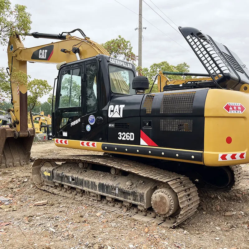 Second Hand Cat Big And Large Excavator 326d Used Cat 320d 323d Crawler Excavator With Winch For Sale