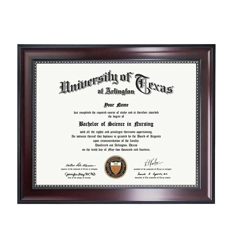 Cheap PS 8.5*11 PS Graduation Certificate Frame Diploma Frame Document Frame