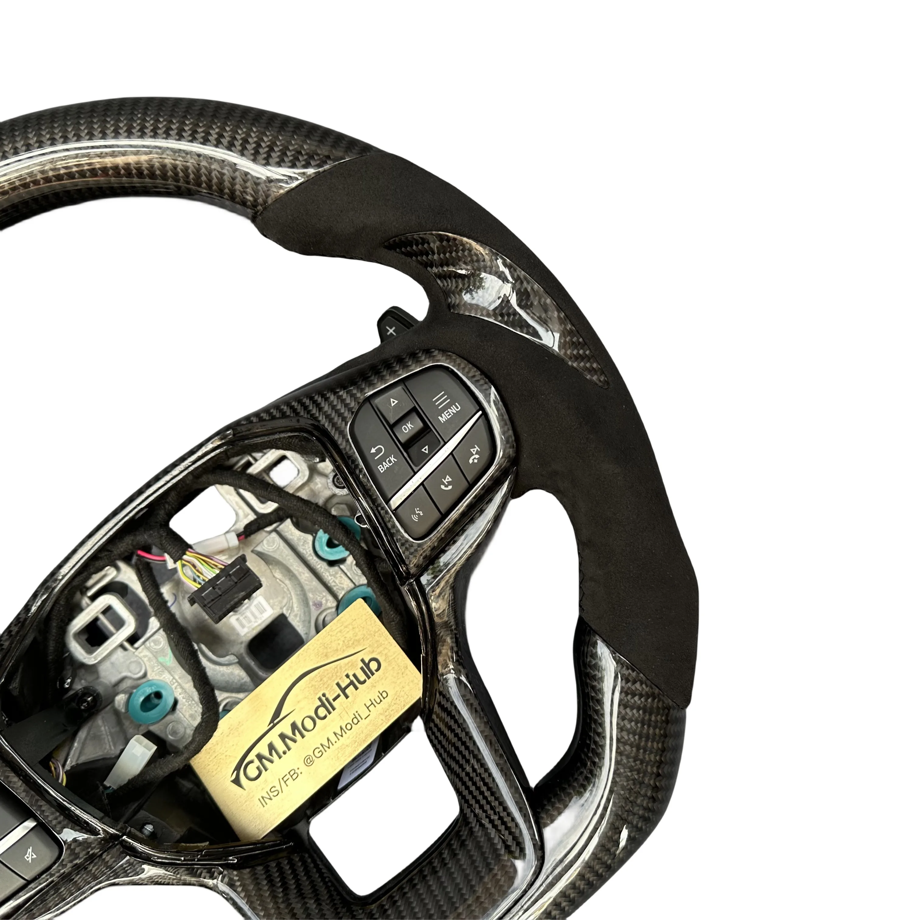 GM.Modi-Hub Factory Direct Carbon Fiber Car Steering Wheel For Ford 2020-2023 Explorer