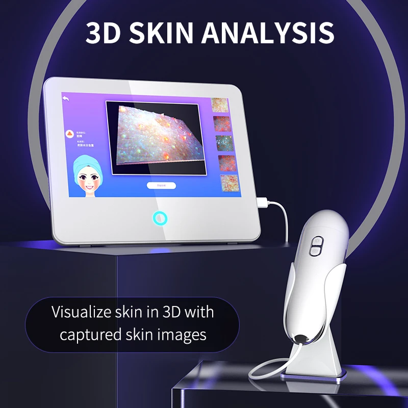 Top Sale Portable Intelligent Detection System Skin Machine For Face Test