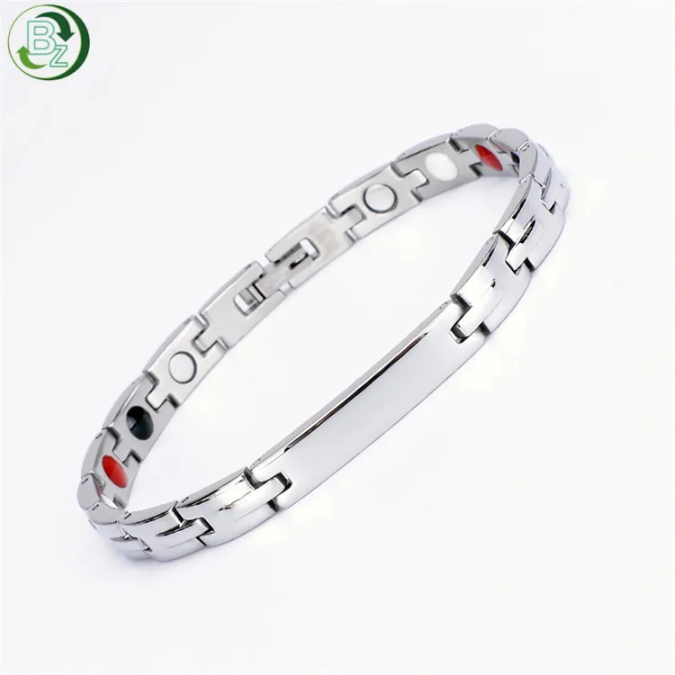 Elegant Womens Bio Magnetic Energy Titanium Therapy Bracelet Pain Relief for Arthritis Carpal Tunnel