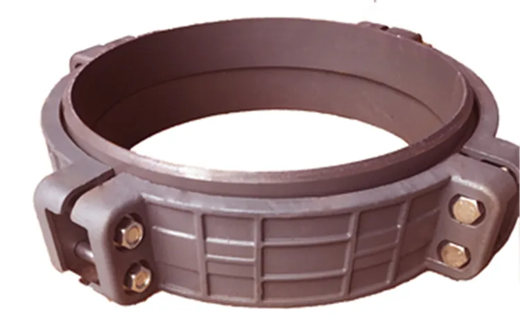 Cheap high quality groove clamp fire pipe fittings cast iron connection clamp