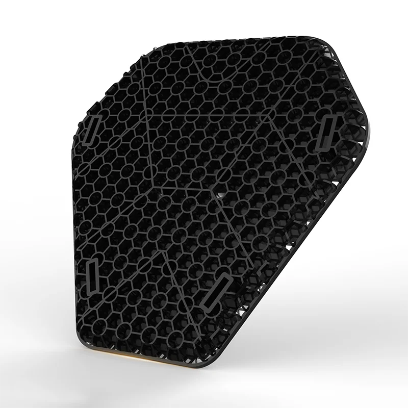 Shock Relief Massage Universal Cooling Breathable Tpe Honeycomb Motorcycle Gel Seat Cushion