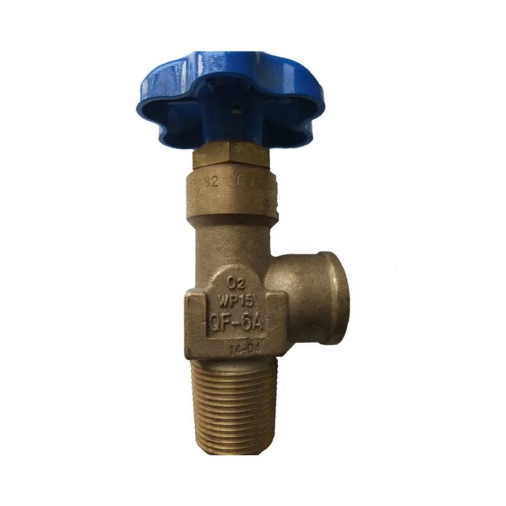 CGA540/QF-7B /QF-6A valve Oxygen Use and Steel Material hot sale factory supply helium gas cylinder