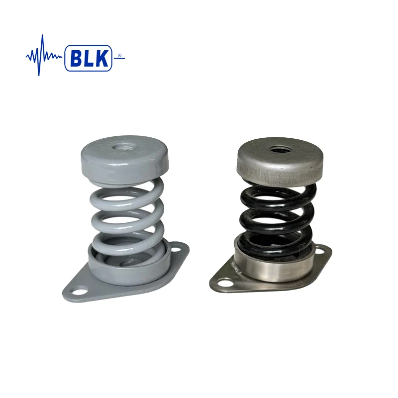 Cheap Custom Baking Paint Anti-Rust Outline Border Spring Isolator Absorber For Air Compressor