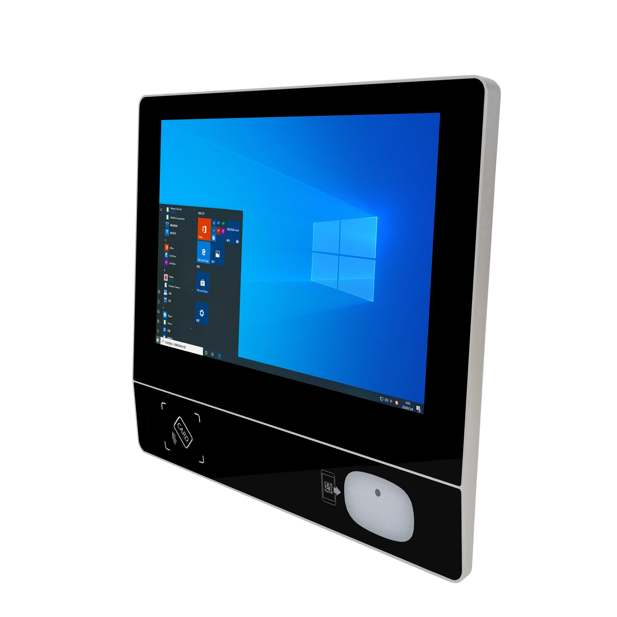 Windows 10 Restaurant Retail Billing Printer Touch Pos Cashier Machine POS Terminal Cash Register All In One POS Systems