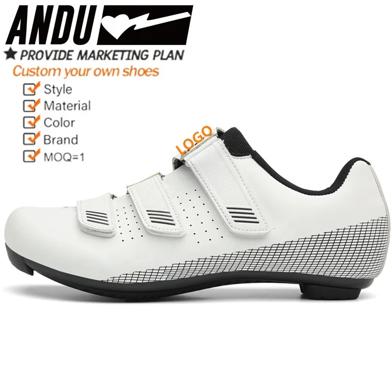 Big Size 36-48 Sports New Fashion Mountain Highway Road Bicycle Cycling Shoes Men Women  Wear-resisting Cycling Shoes