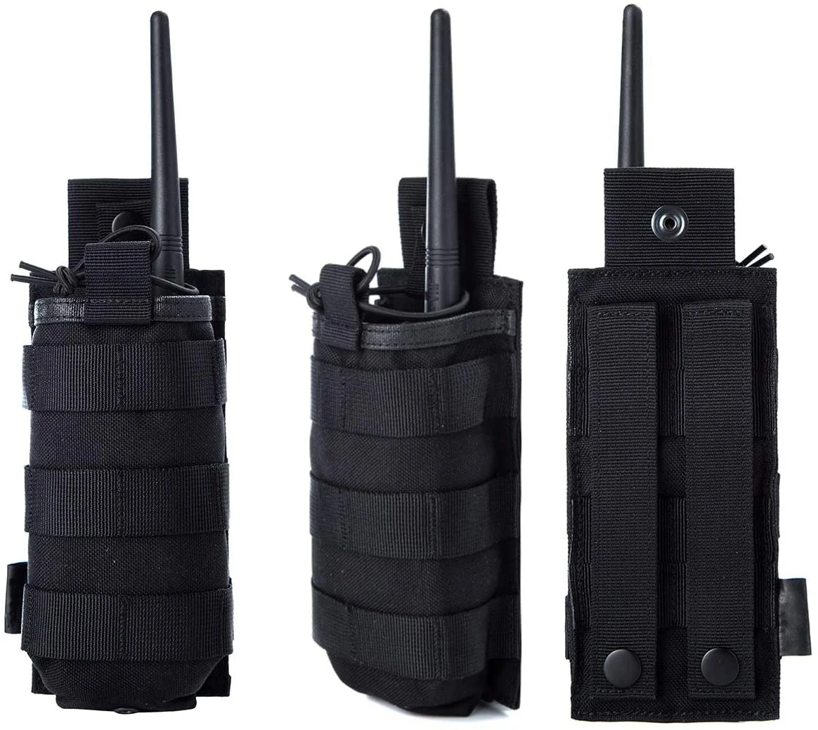 Durable Molle Radio Case Tactical Universal Radio Holster for Walkie Talkies