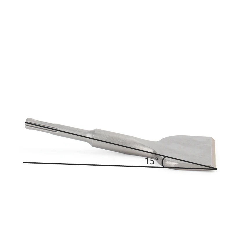 1PC SDS PLUS Hammer Chisel Round Shank tile Shovel Wall Concrete Impact Drill Elbow Widening Drill bit