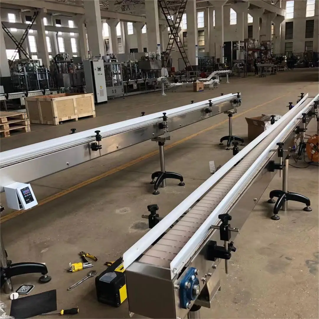 bottle chain conveyor system line for bottled water filling line buffer conveyor
