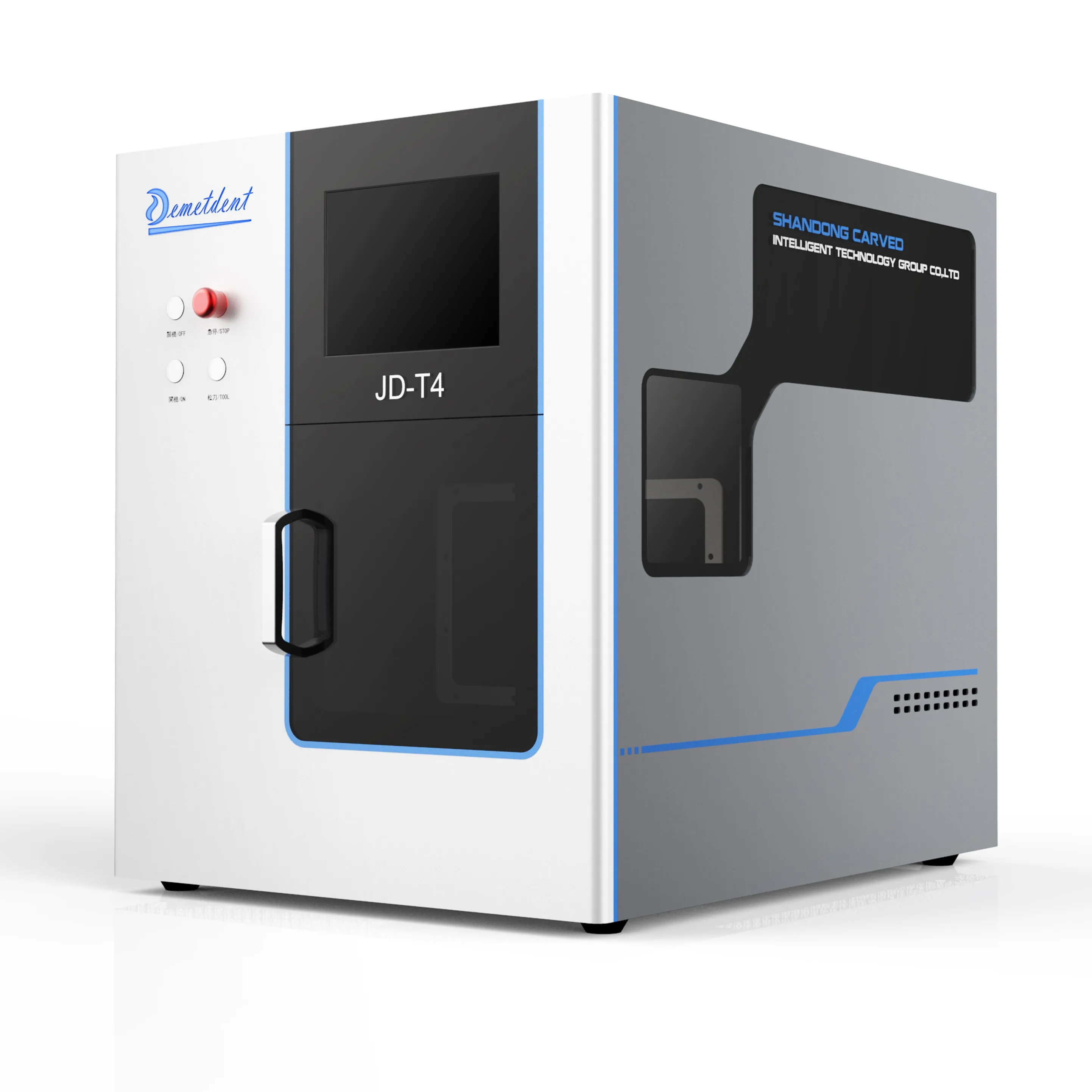 
JD-T4 CE approved machine for milling zirconia similar to Sirona dental milling machine 