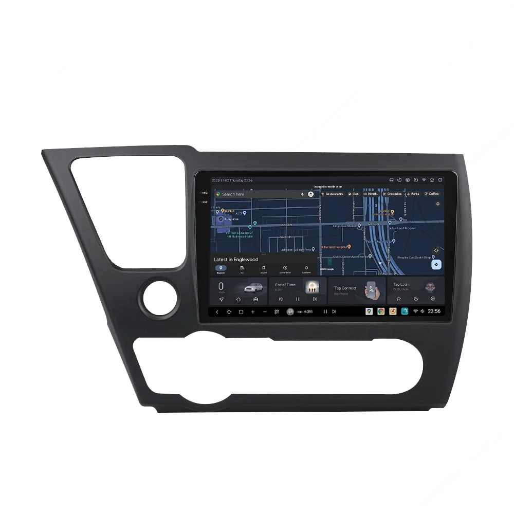 DUDU7 Android 13 Автомагнитола 2din UIS7870 12G+512G Мультимедийный плеер Навигация GPS Для Хонда Цивик 9 2013-2016