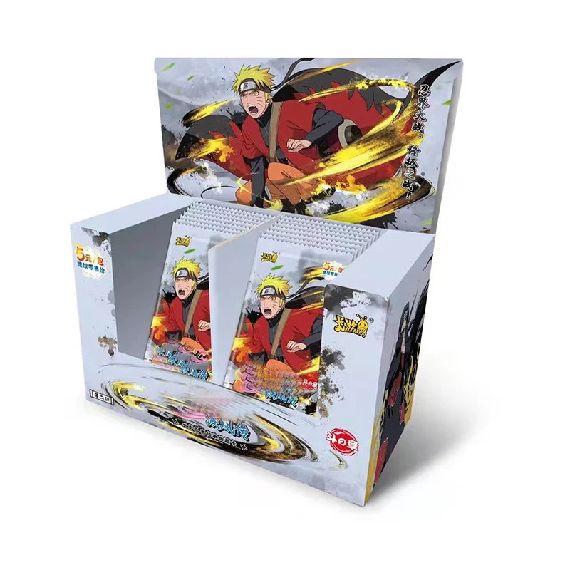 Wholesale Narutes Collection TCG Cards Box Tier 3 Wave 2 Booster Box Kayou Anime Naru To Playing Game Trading Cards Gift