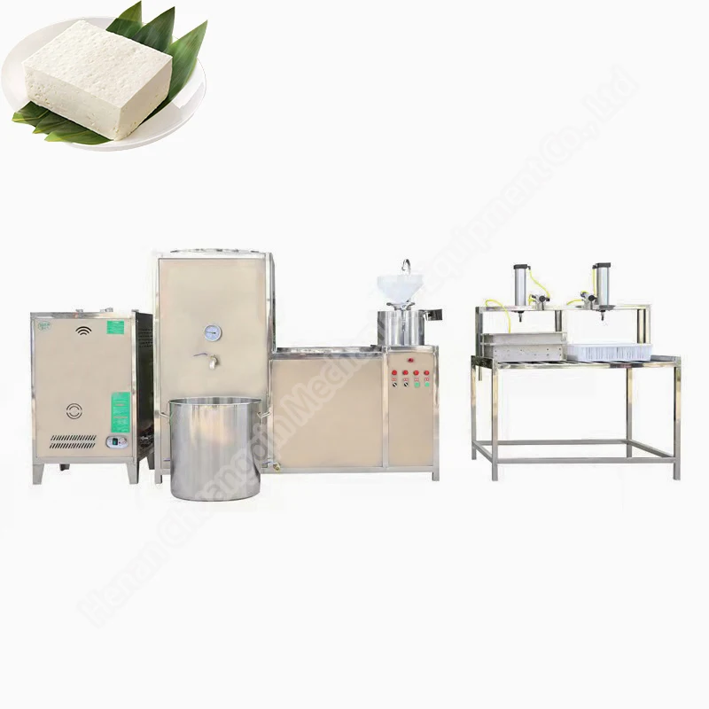 Gas Commercial Soymilk Tofu Machine Supplier Tofu Automatic Machine Pasteurizer Machine