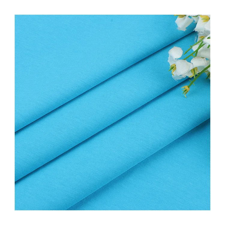 Quick dry sports t-shirt fabric New 170g high quality tide sports fine cotton short sleeve fabric