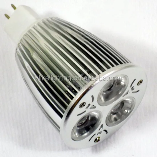 Dimmable LED Spot Lamp GU10 LED Spotlight Bulb 12V 110V 220V 9W MR16 GU5.3 3000K For Home Office Decor Light Lamp