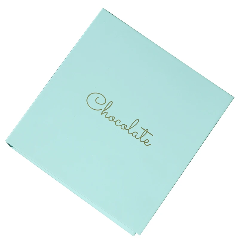 Free Design Custom Wedding Paper Gift Chocolate Packaging Box for Chocolate Christmas Packaging Box