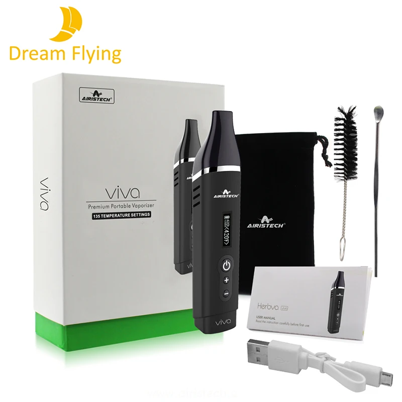 
Factory direct sale Airistech 2200mah Li-polymer battery vaporizer herbal Airis viva dry herb vape pen 