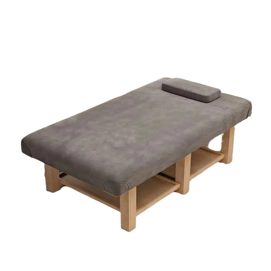 2024 YOUTAI New Arrival Modern Solid Wood Extra Wide  Beauty Bed Massage Bed