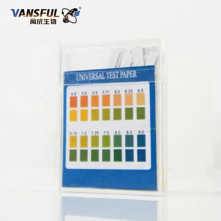  High Accuracy pH 4.5 - 9.0 Test Strips Urine & Saliva Body