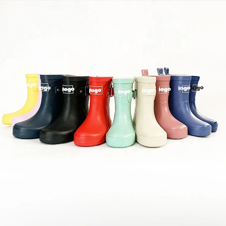 Baby gumboots kids waterproof wellies for sale rubber shoes custom  rain boots for children wholesale children welly