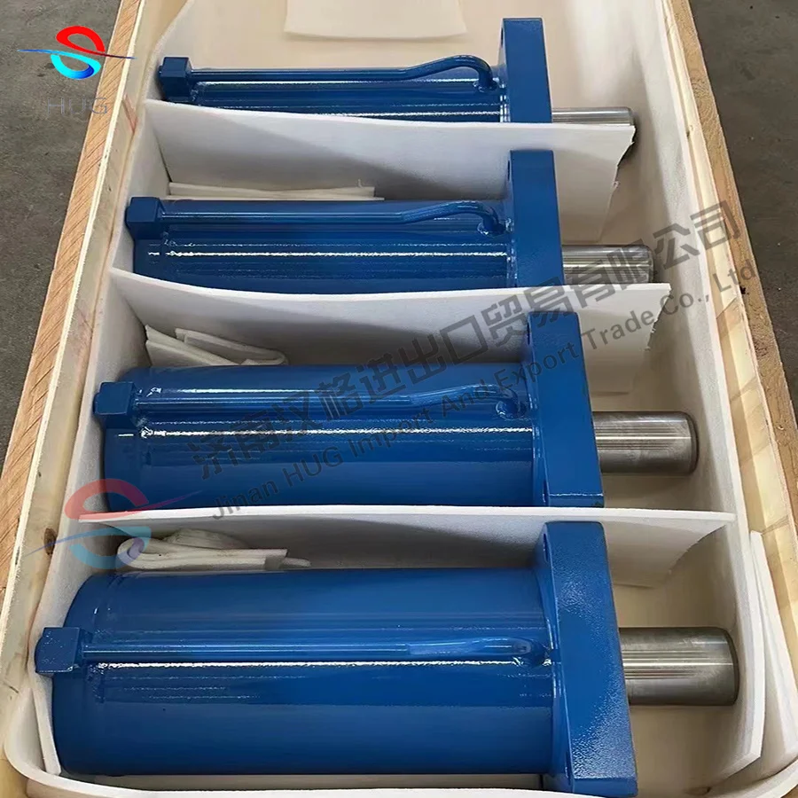 Hydraulic cylinders with front circular flange installation from Chinese manufacturers for sale