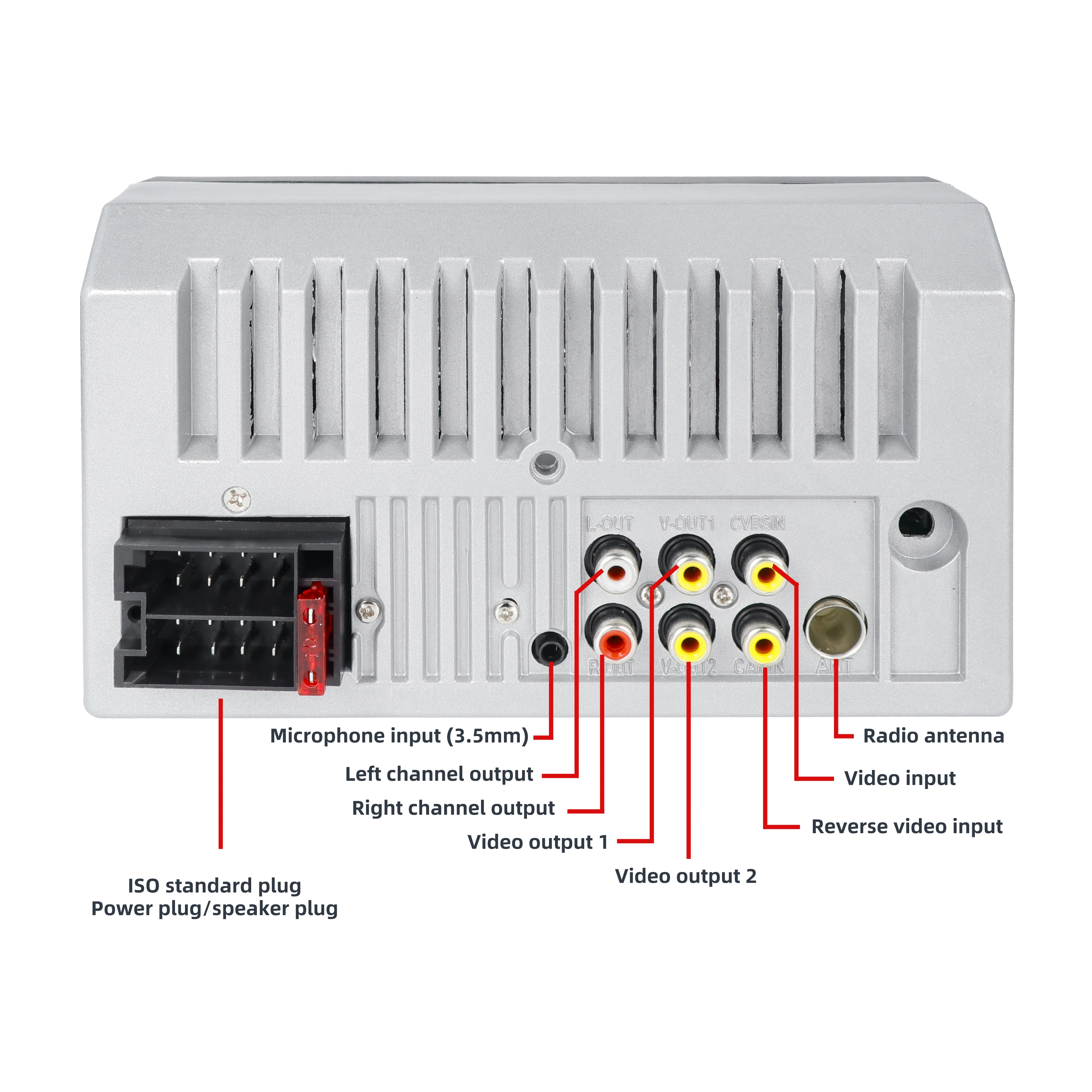 Manufacturer Direct Sales 7 Inch 7010B Car Mp5 Player Portable Carplay Screen Car Radio Monitor Multimedia Player for Car