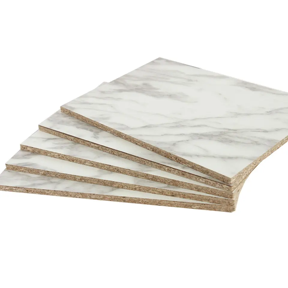 High quality E0 grade Melamine faced chipboard/partical board for furniture