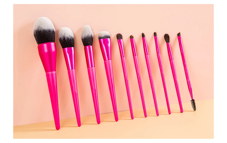 Professional  makeup brushes powder blusher contour brush makeup brush set foundation concealer eyeshadow lip high quality beaut