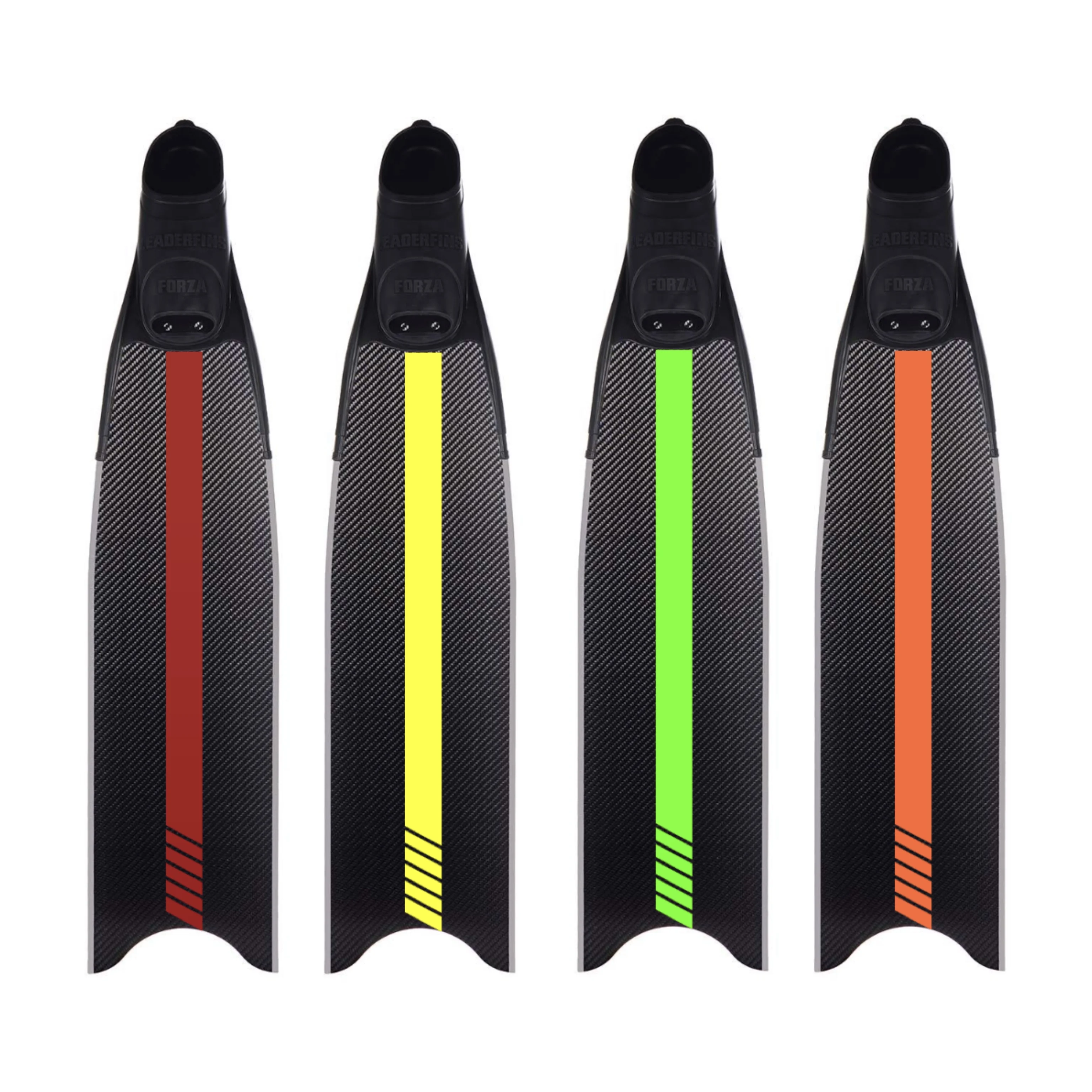 100% carbon fiber spearfishing spear fish dive carbon blade freediving fins scuba swimming long fins with foot pocket