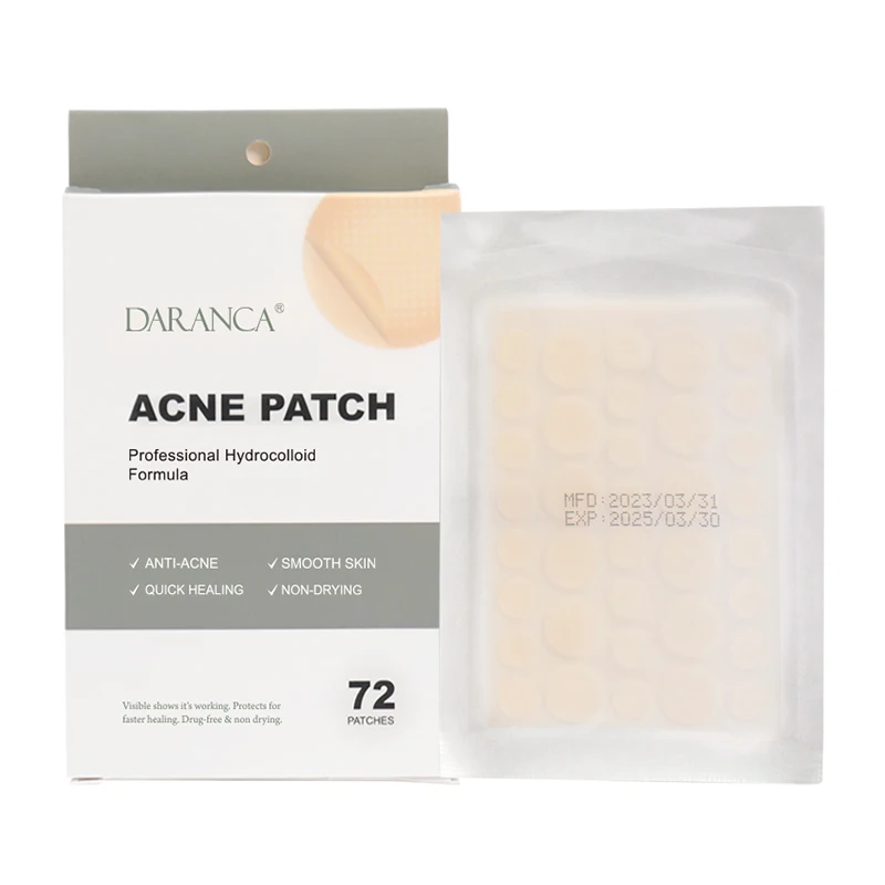 Private Label OEM ODM clear acne cover patch sticker acne pimple patch for skin care pimple patches