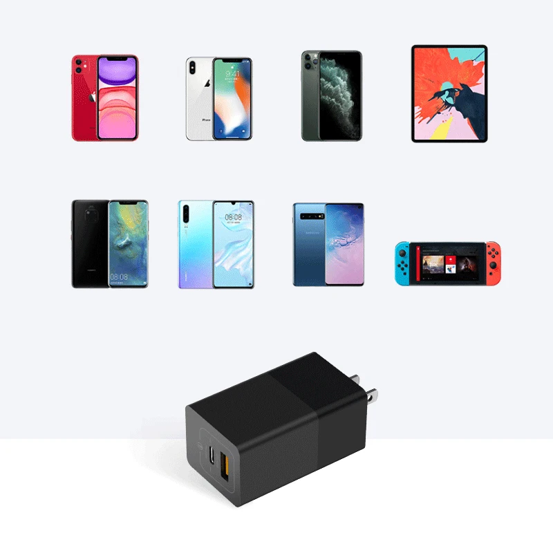  Новая технология gan 11 m pro 65 вт быстрое зарядное устройство PD + Qc3.0 USB Type C адаптер для быстрой зарядки iphone xiaomi