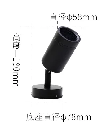 High Quality Waterproof IP65 MR16 GU10 LED Garden Spot Spike Light