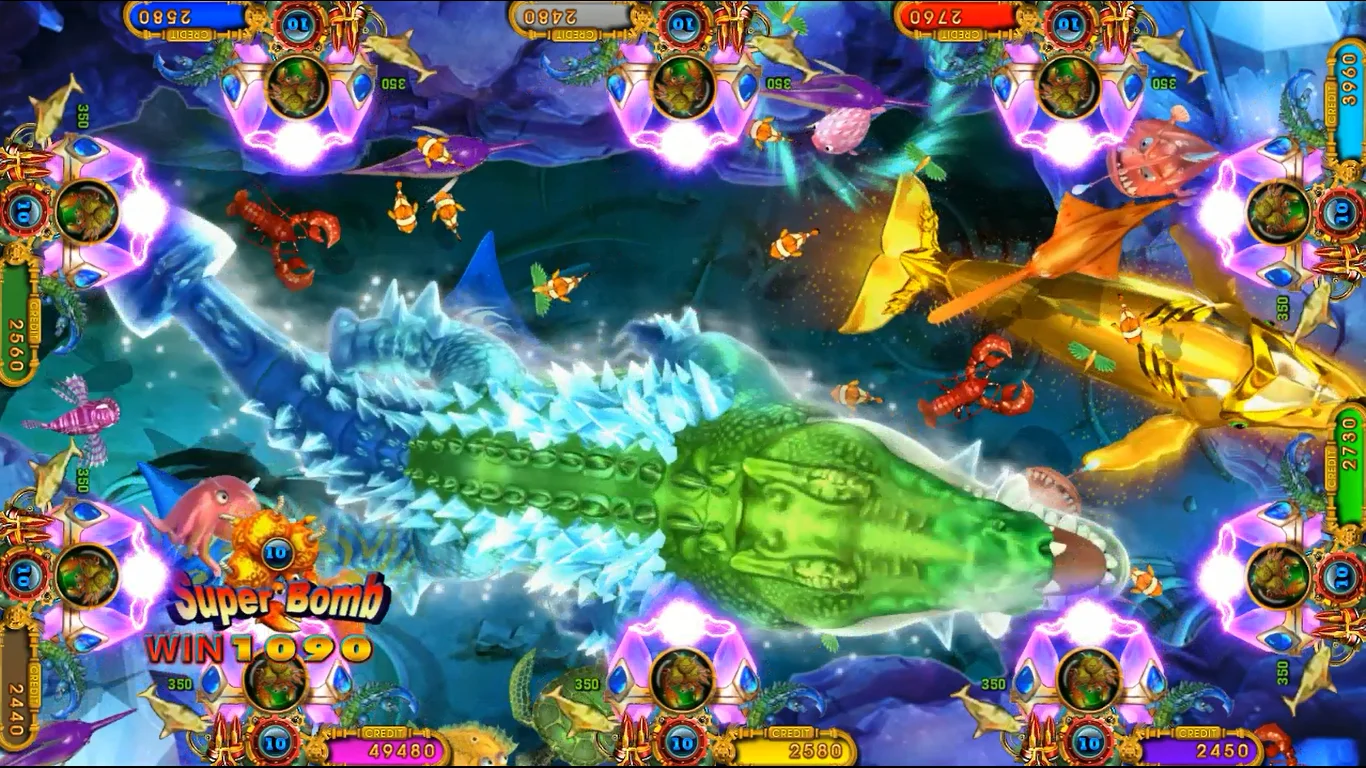 Доска для игры в рыбалку OCEAN KING 3PLUS Darth Vader fish game board/игровой стол рыбалки на продажу