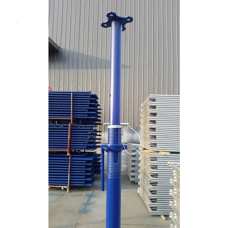 Hot selling Painted Scaffolding prop  Construction Material  Shoring Steel Acrow Props shuttering jacks