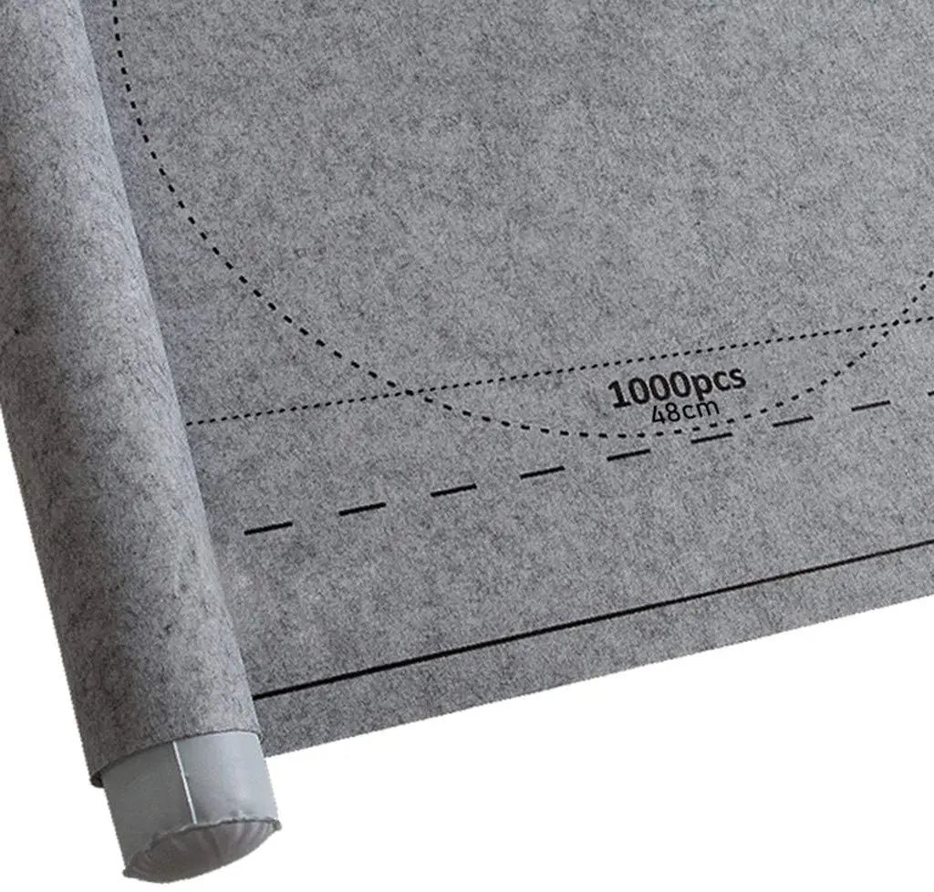 Felt Puzzle Mat Roll Up Felt Mat Puzzle Keeper  Felt Puzzle Storage mat 46*24'