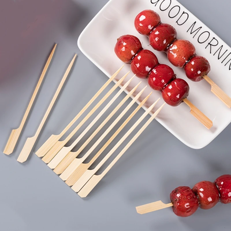 Party Hot Sell Biodegradable Disposable Bamboo Kabob Bamboo BBQ Skewer For Kebab Sticks