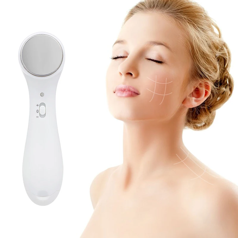 Facial Massager Beauty Machine Portable Electronic Vibration Apparatus Face Cleaner Massager Device