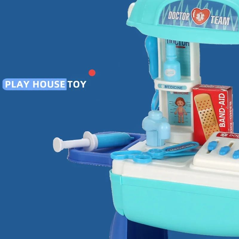 Bowa factory para ninos plastic medical tool set role playing game pretend realistic kids doctor set toy