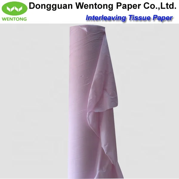 High quality color interleaving tissue paper for clothes factory
