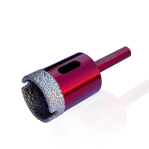 PexCraft 5-30mm Ceramic Glass Tile Dry Diamond Core Drill Bit Drilling Cutter Tip Tiles Vacuum Brazed Diamond Drill Bit
