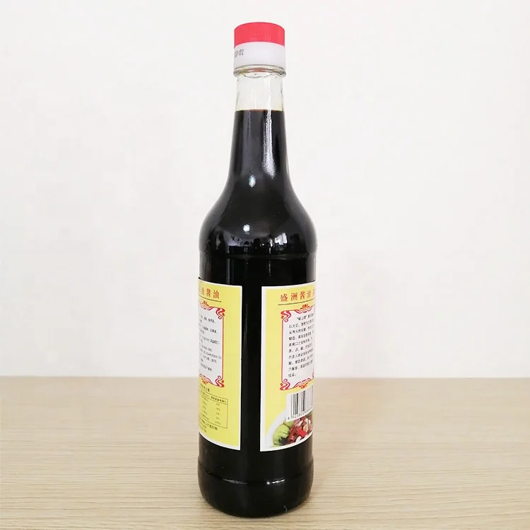 Factory Supplier Whole Sales Condiments 500 ml Soy Sauce