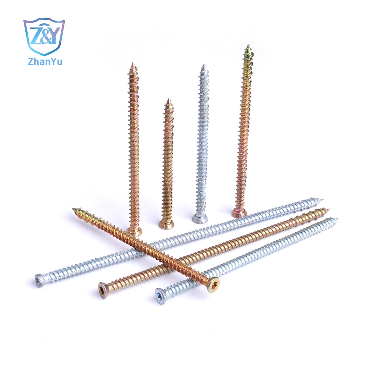 Concrete screw high strength screw 7.5mm concrete countersunk head internal plum blossom groove screw