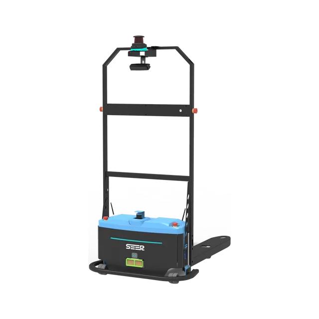 2021 laser SLAM ground automatic forklift trucks, small shape and strong load capacity mini automatic forklift