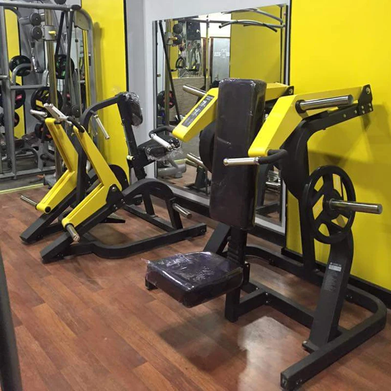 Plywood Boxes Customized Available Plate Loaded Gym Fitness Equipment/ TZ-6061 Bodybuilding Shoulder Press Machine