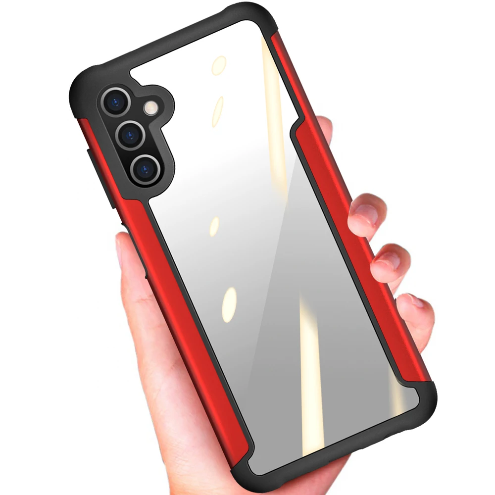 Защита от падений защитник чехол для телефона Samsung Galaxy A03s A12 A73 A23 A22 A13 тяжелый противоударный