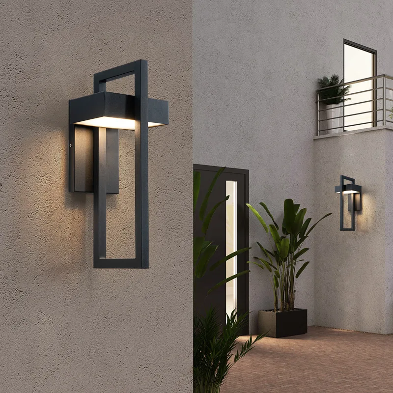 Nice quality modern Outdoor Ultra Bright Villa outside Waterproof Garden Lights/Balcony Aisle Door Wall Lamp