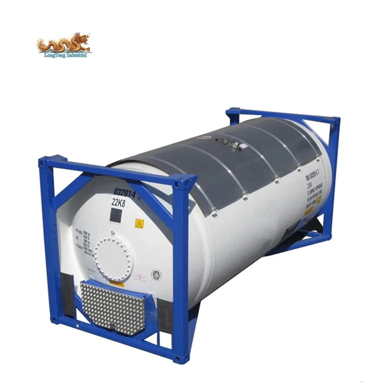 24CBM 22 бар ASME стандарт 20ft T50 lpg контейнер для транспортировки ISO танк для LPG пропана