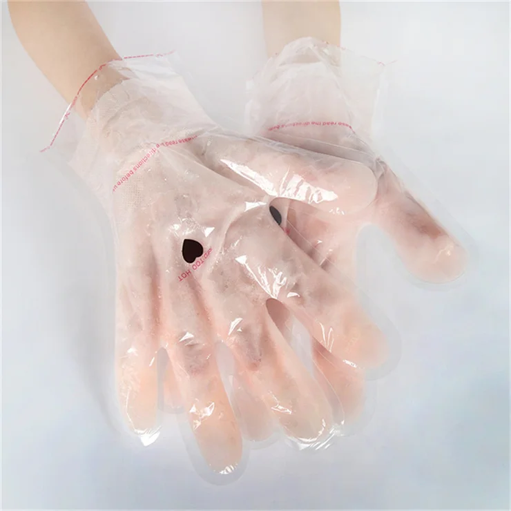 Private label whitening exfoliating disposable paraffin wax hand gloves mask