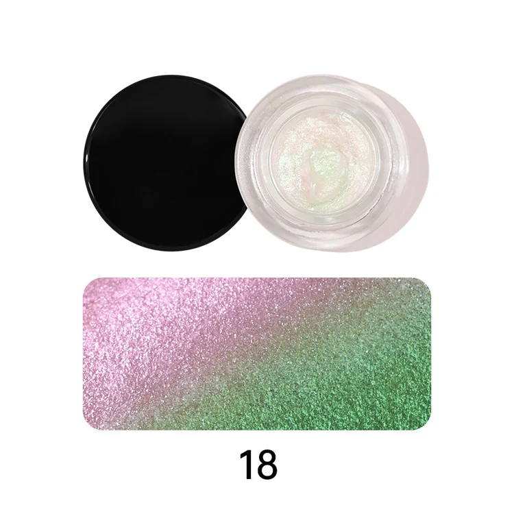 Custom Logo Single Performance Face Color Makeup Eyeliner Eye Shadow High Pigmentation Custom Multichrome Eye Shadow Chameleon